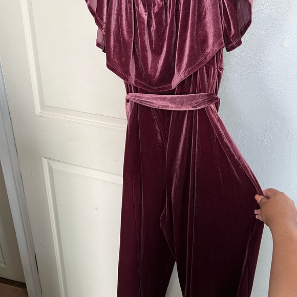 New WT Walmart Elouii velour jumpsuit - Picture 1 of 10